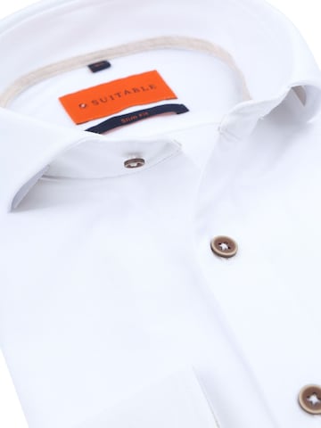 Suitable Regular fit Overhemd in Wit
