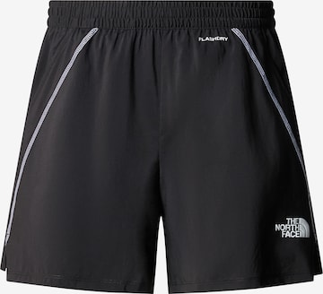 THE NORTH FACE - regular Pantalón deportivo 'HAKUUN' en negro: frente