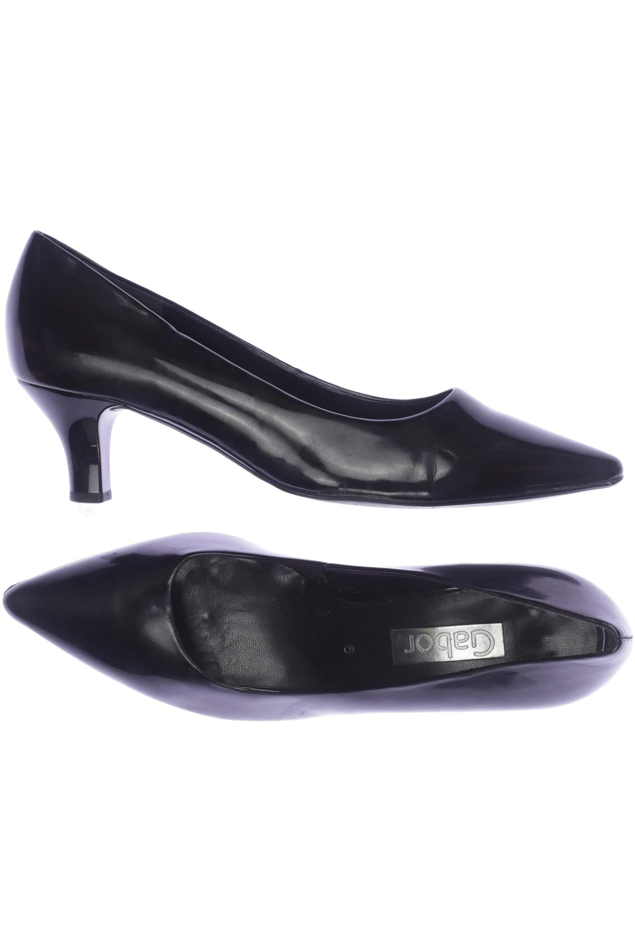 GABOR Pumps 39 in Schwarz: Vorderseite