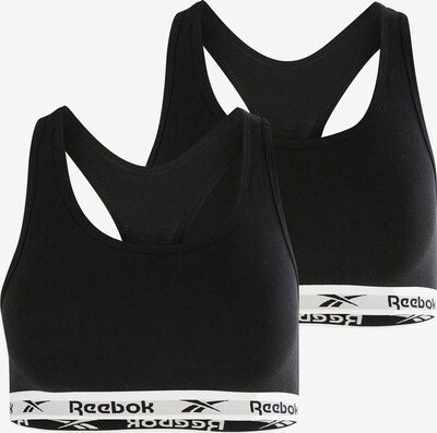 Reebok Sport-BH 'Frankie' in schwarz / weiß, Produktansicht