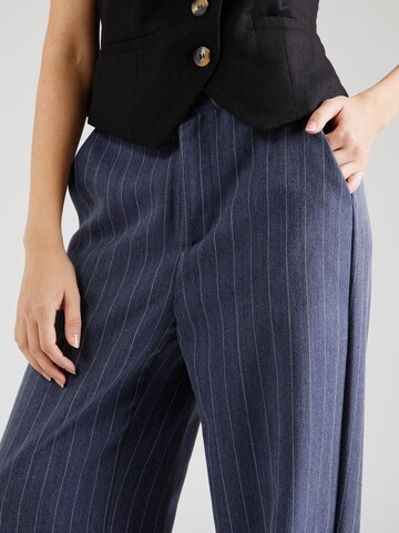 Wide Leg Pantalon 'ELVIA' SISTERS POINT en bleu