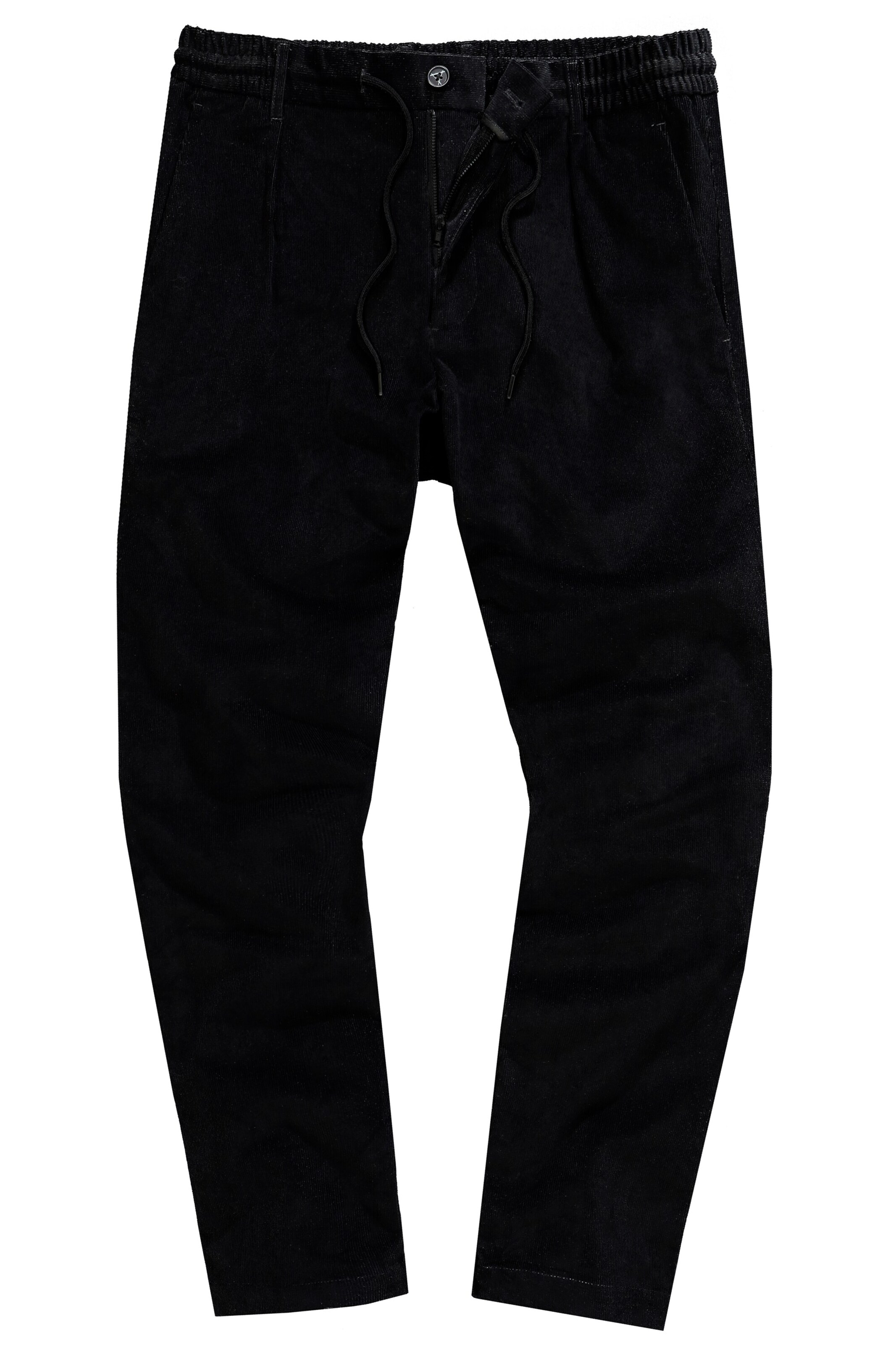 JP1880 Regular Pleat-front trousers in Black: front