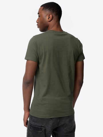 LONSDALE Μπλουζάκι 'ELMDON' σε πράσινο