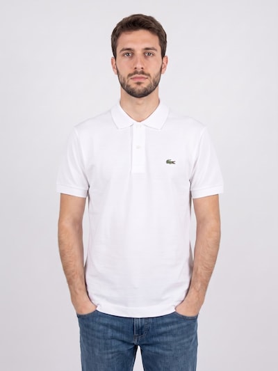LACOSTE Bluser & t-shirts 'Short-sleeved T-shirt' i S i hvid, Produktvisning