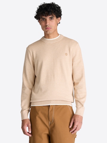 TIMBERLAND - Jersey en marrón: frente