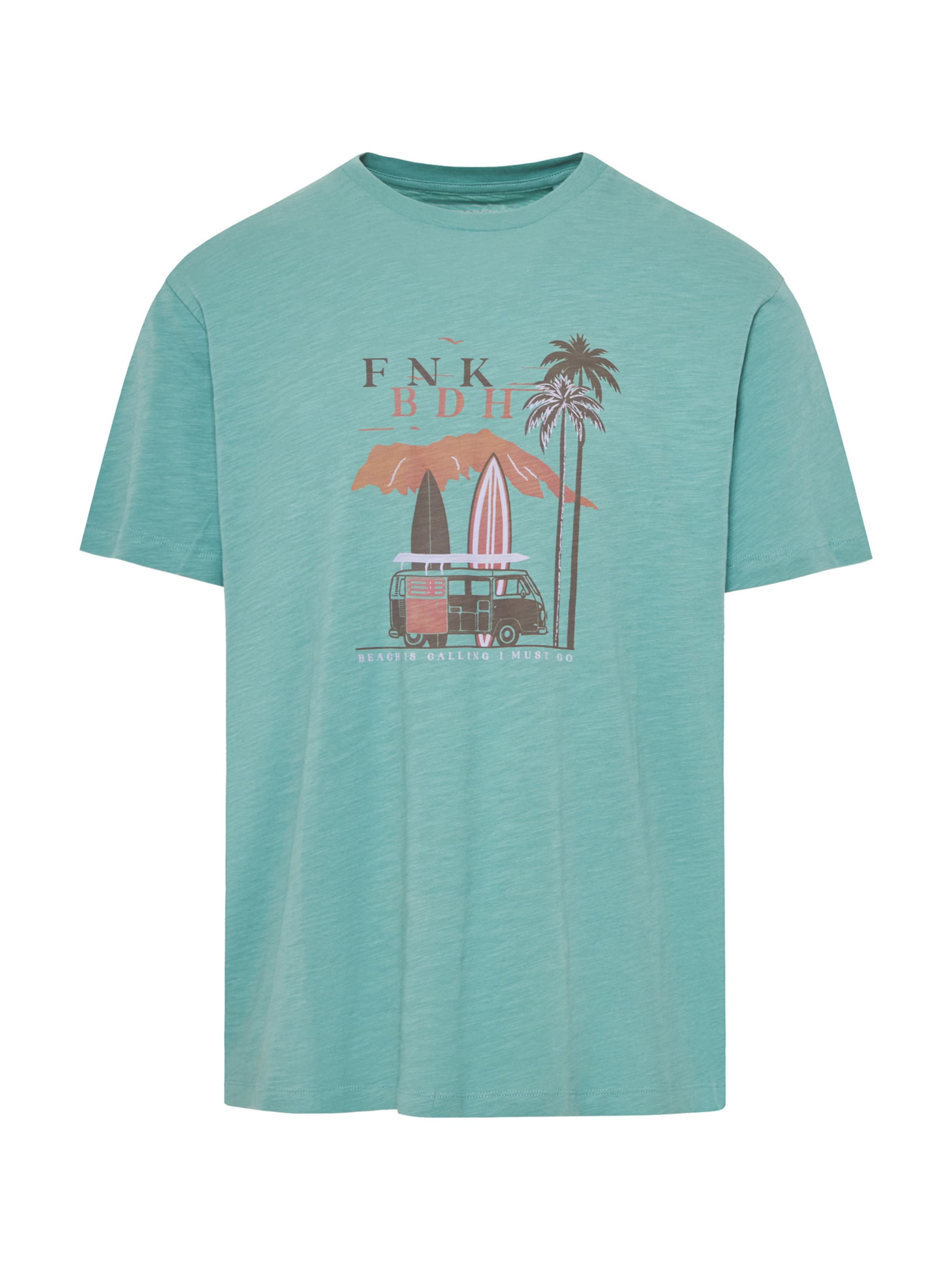 Funky Buddha Shirt in Blauw: voorkant