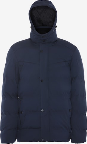 urban storm Winter Jacket in Blue: front