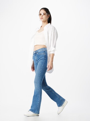 TOPSHOP Flared Jeans 'Jamie' in Blau