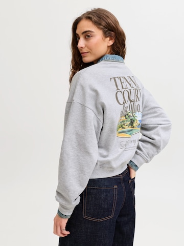 JJXX Sweatshirt 'JXGIA' in Grijs: voorkant