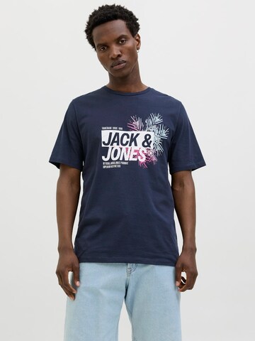 JACK & JONES Shirt 'JJJaxon' in Blue: front