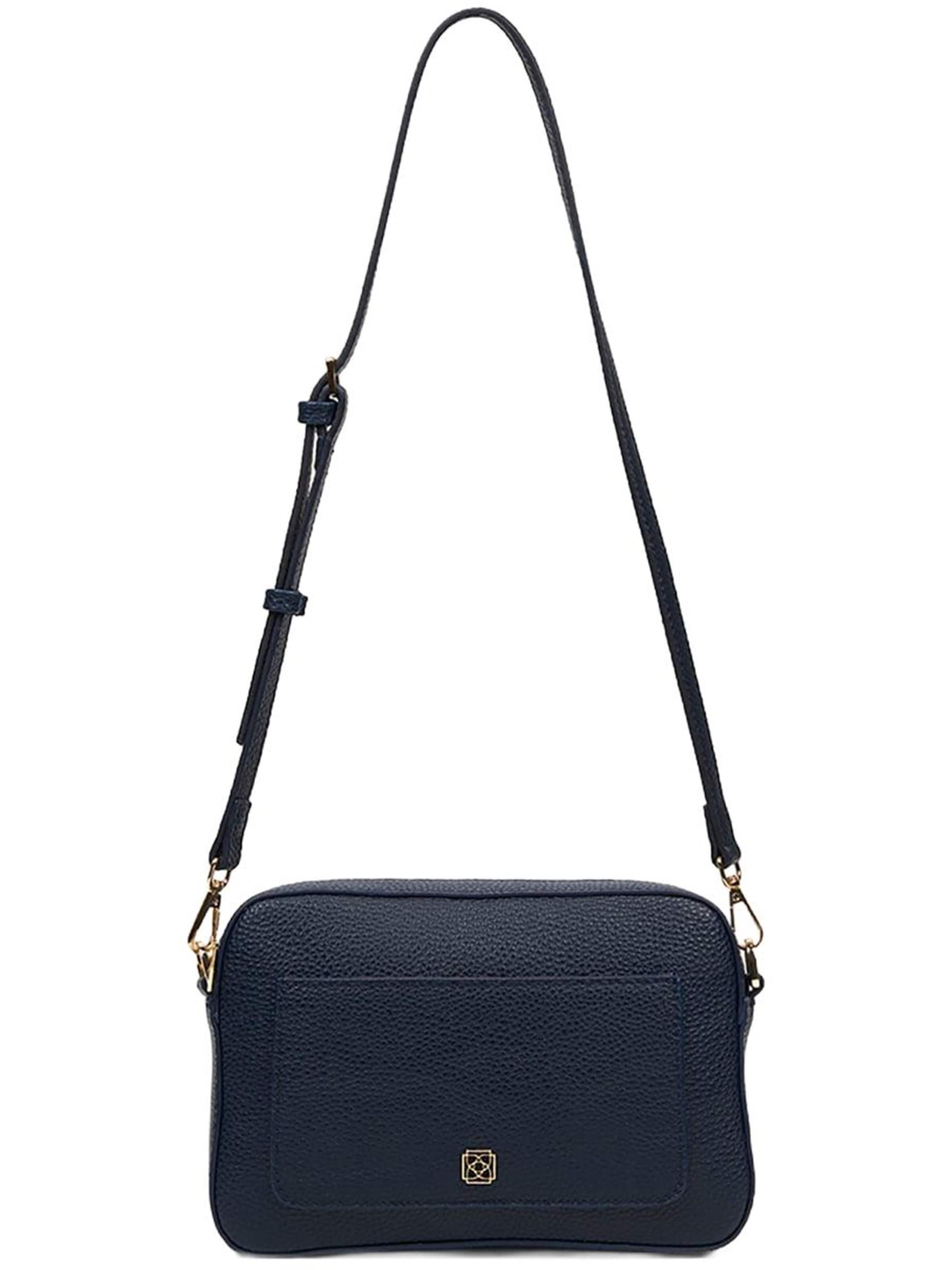Sac bandoulière Desa en bleu : devant