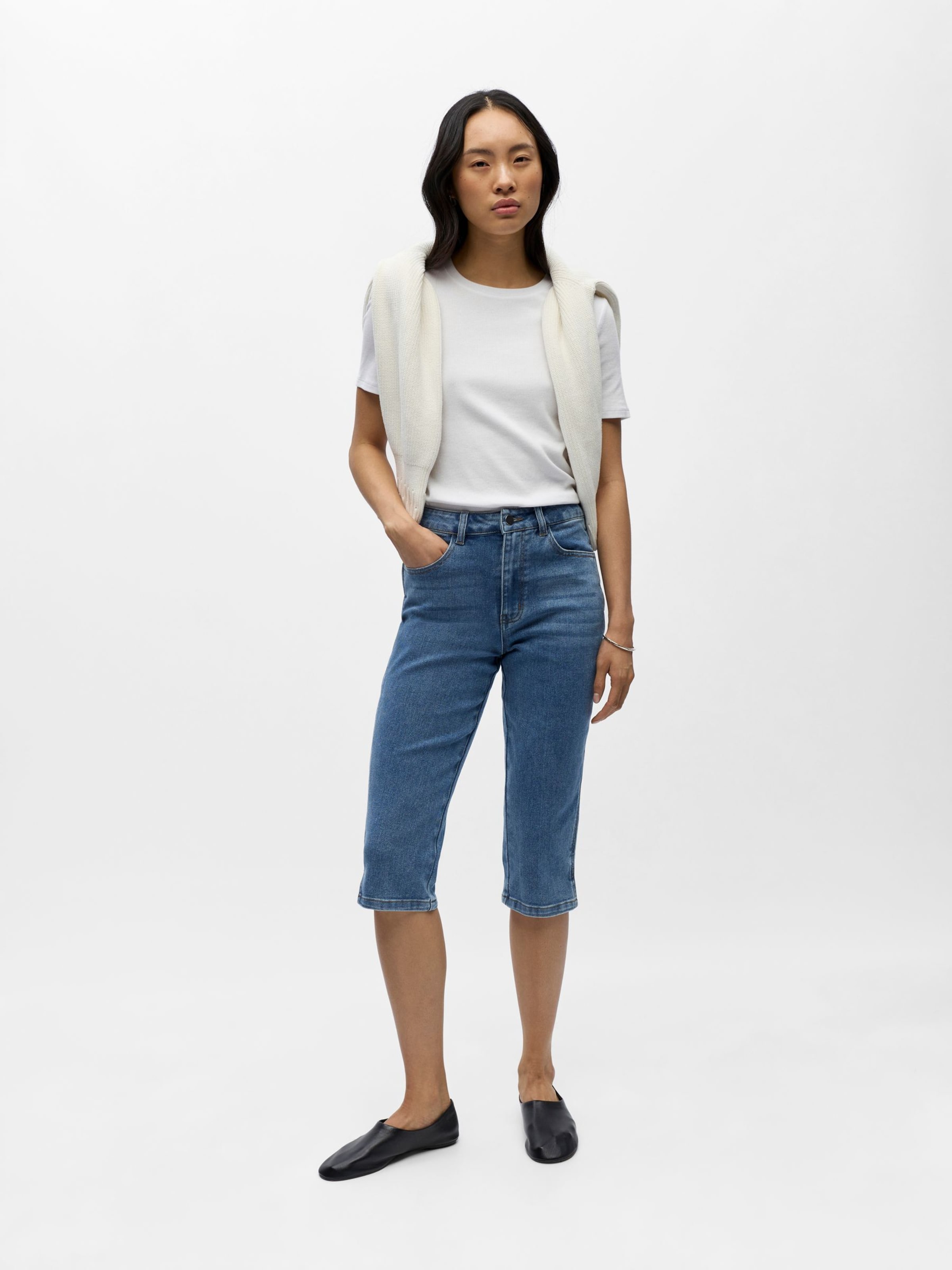 OBJECT Regular Jeans 'Capri' in Blue: front
