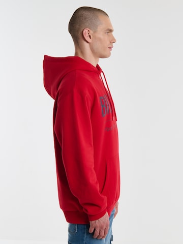 BIG STAR Sweatshirt 'ASHLYNO' in Red