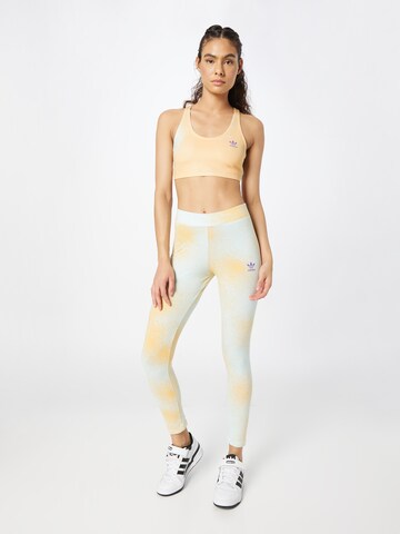 ADIDAS ORIGINALS - Soutien Bustier Soutien 'Allover Print' em laranja