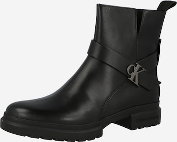 Calvin Klein Jeans Stiefelette in Schwarz: predná strana