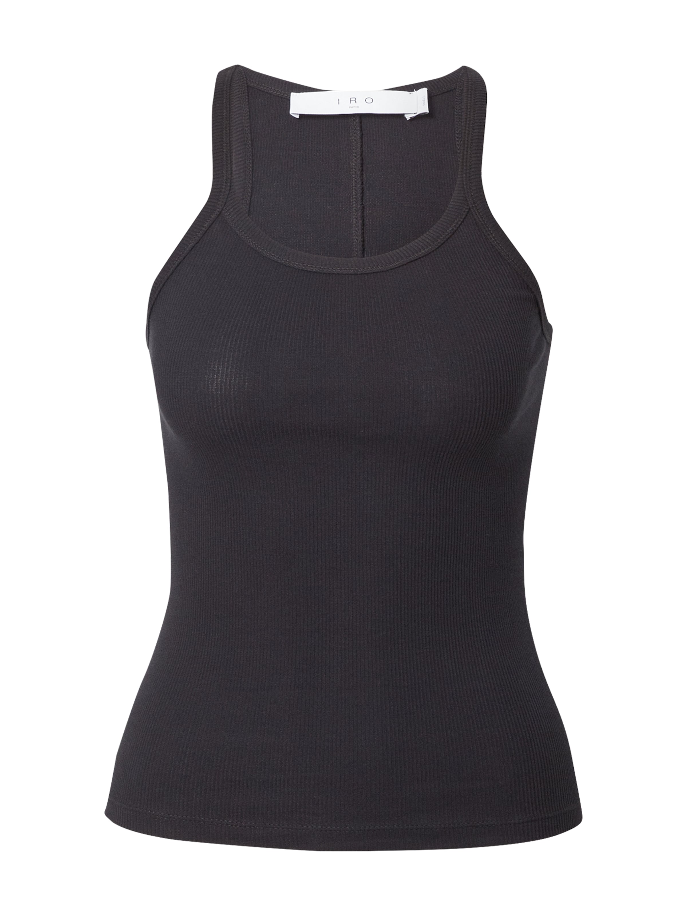 IRO Top 'PALISSO' – černá: přední strana