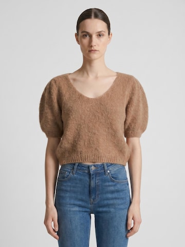 americandreams Pullover 'Lolanda'‌‌‌‌‌‌‌ in Braun: Vorderseite
