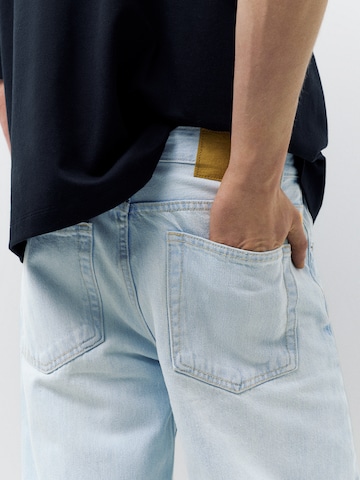 Pull&Bear Szabványos Farmer - kék