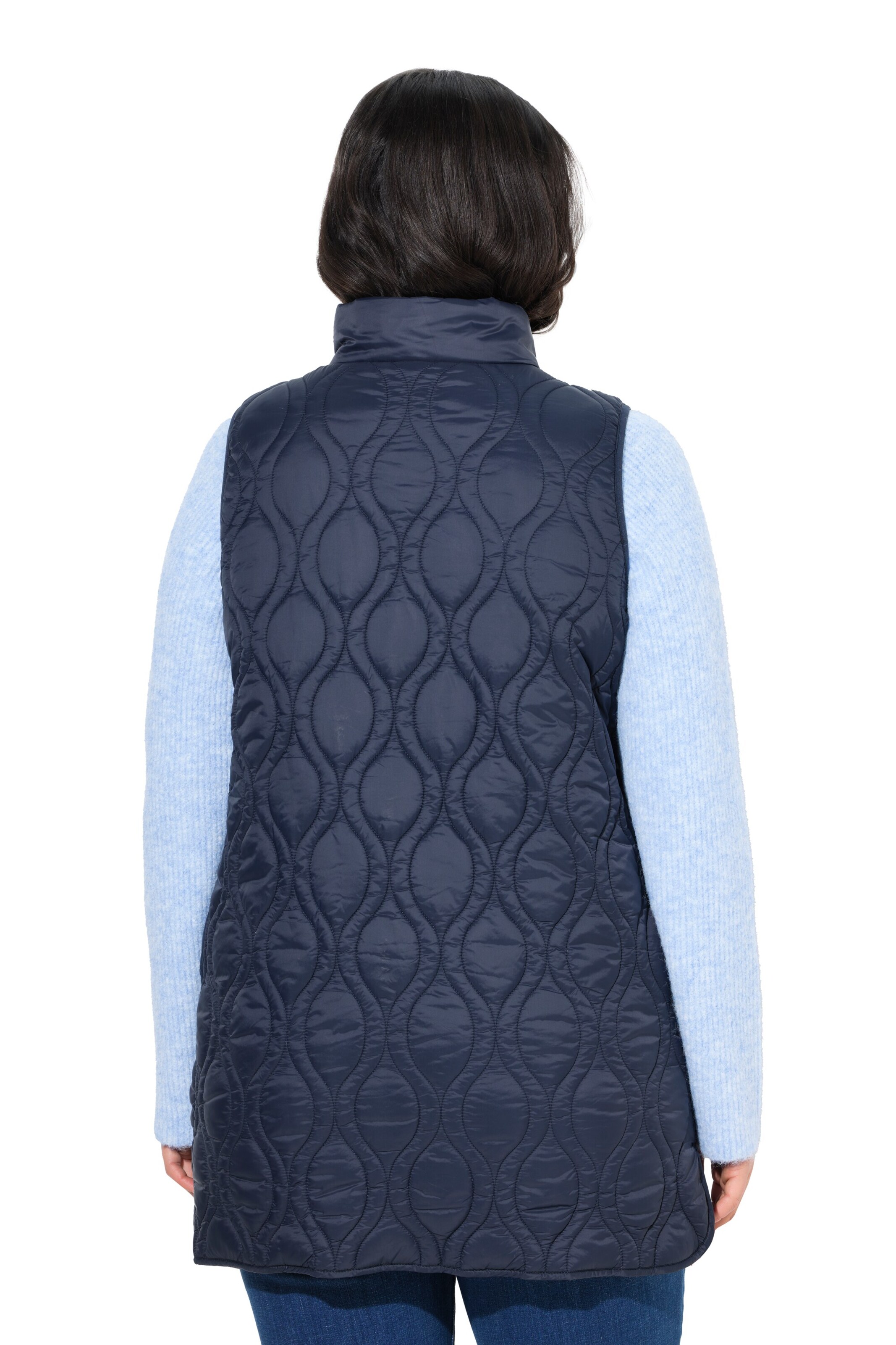Ulla Popken Vest in Blue