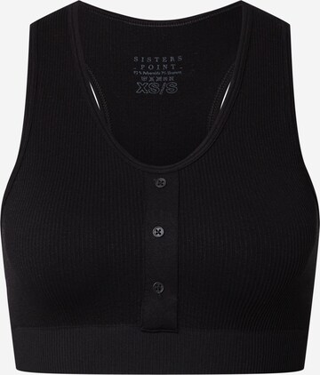 SISTERS POINT Top 'PENTA' in Black: front