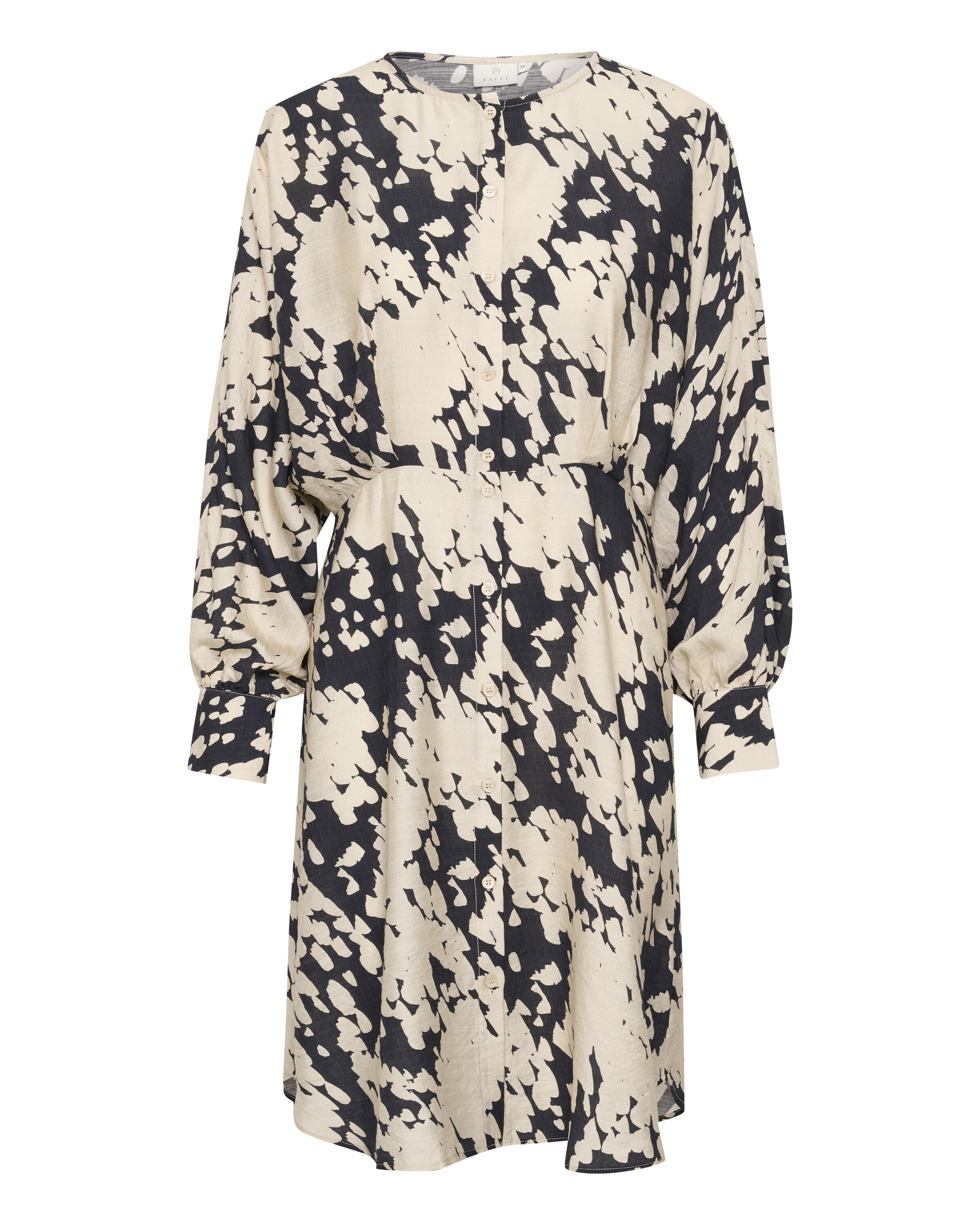 Kaffe Blusekjole 'Louise' i beige: forside