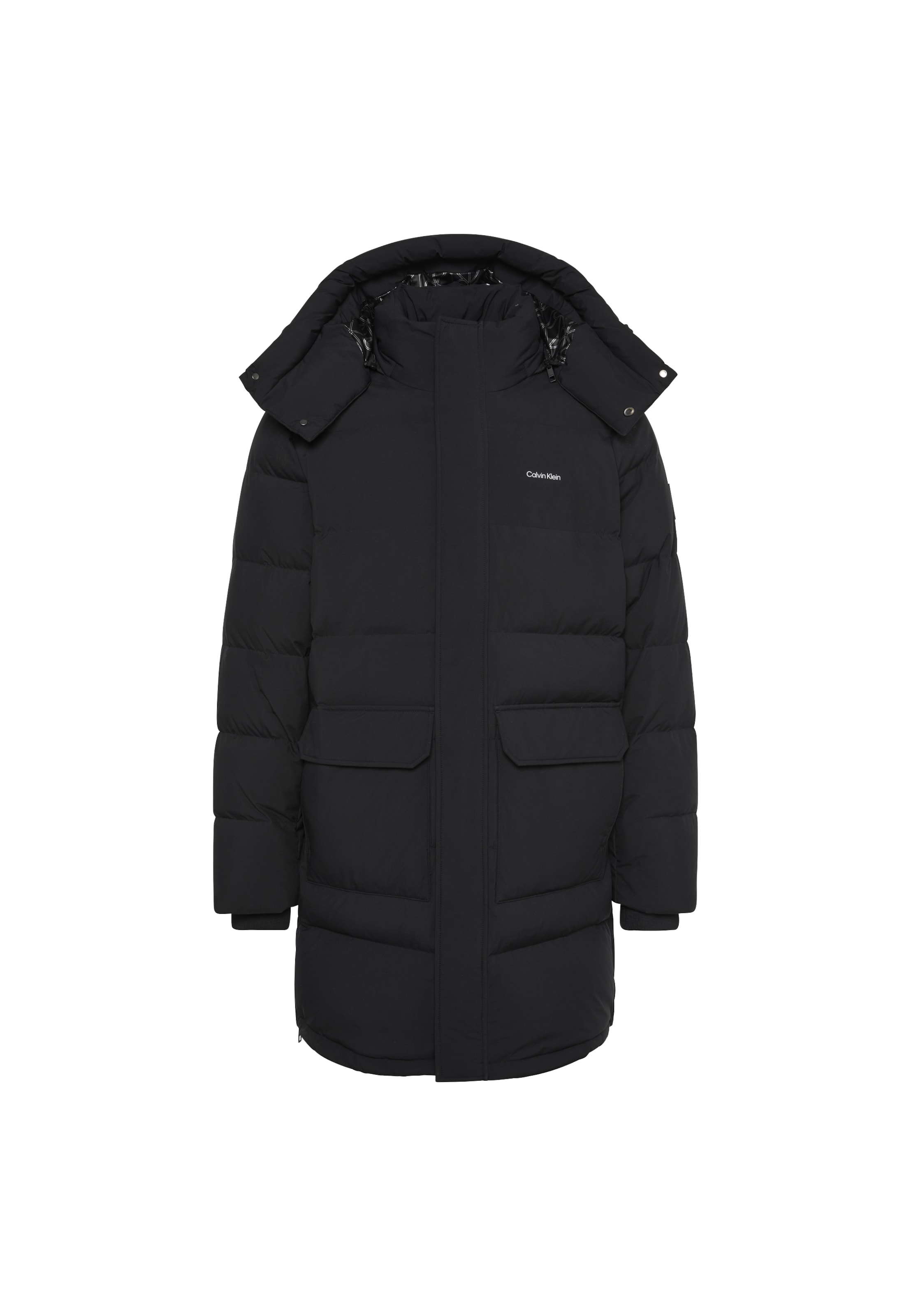 Calvin Klein Winter jacket 'CLASSIC' in Black: front