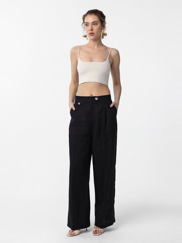 Regular Pantalon à pince 'Hilda' Antioch en noir