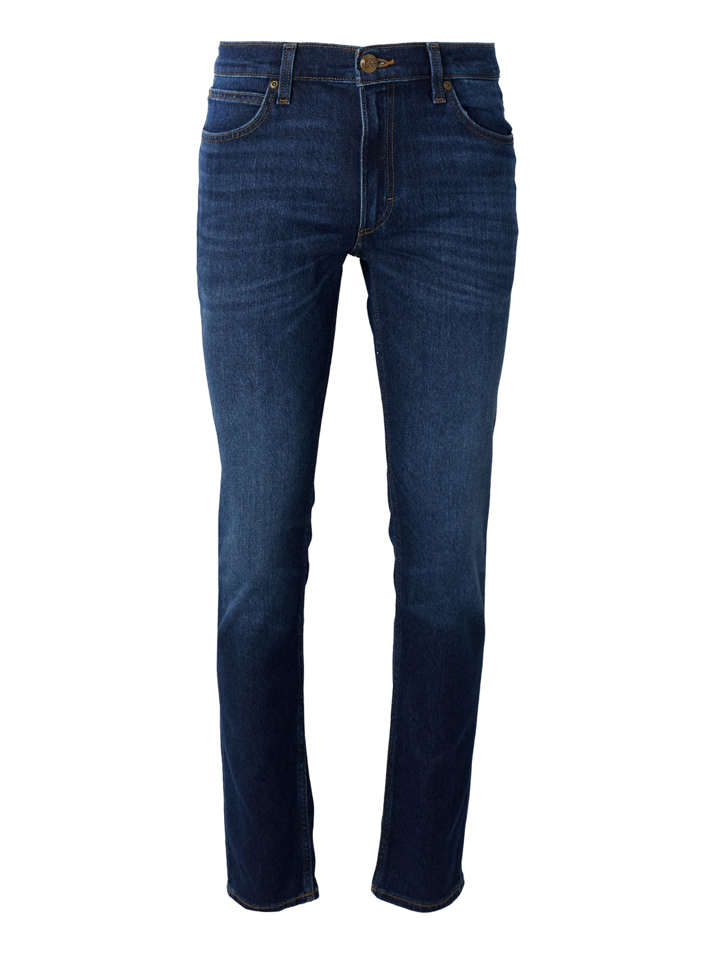 Lee Дънки 'LUKE' в синьо: отпред