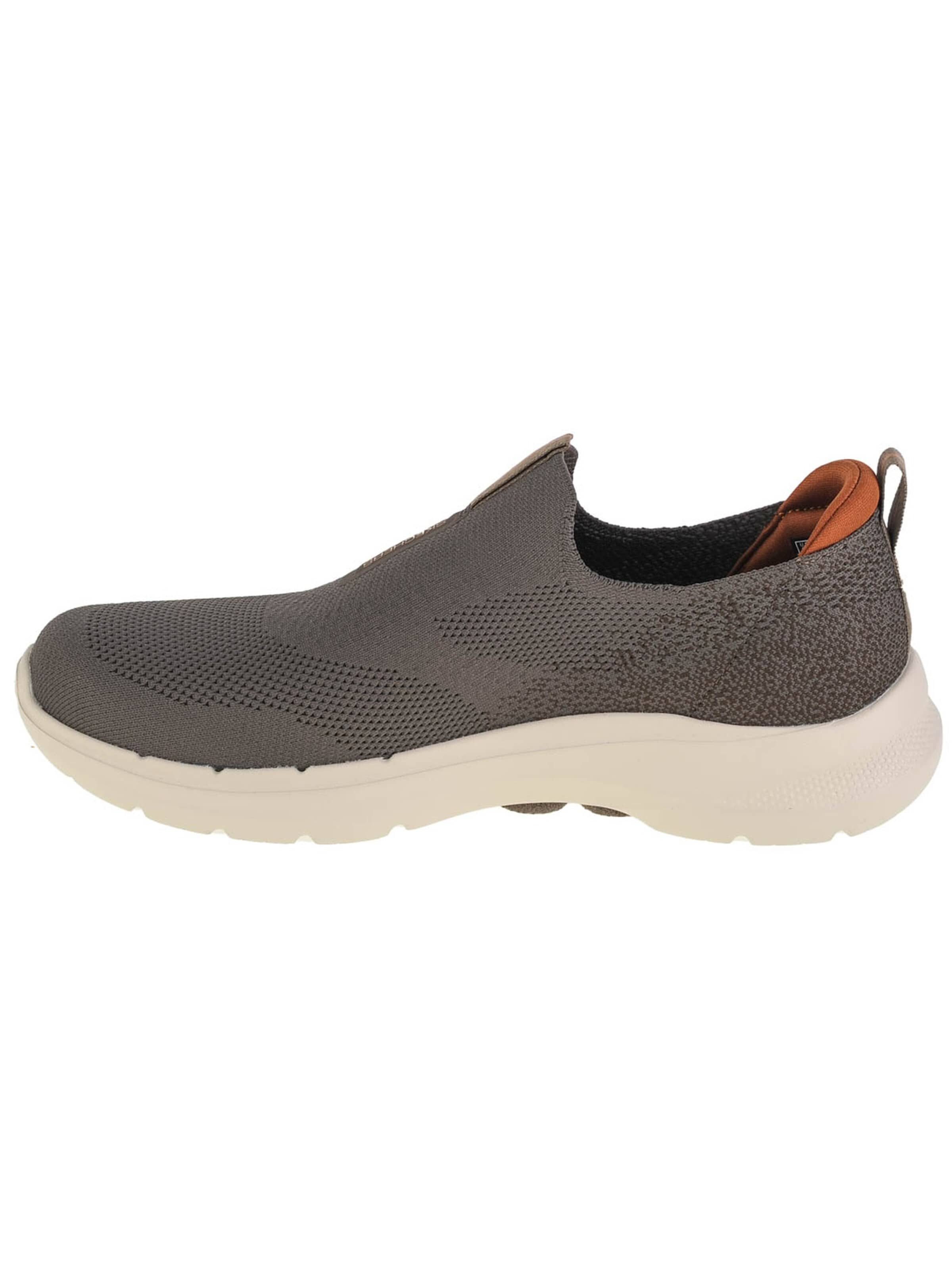 SKECHERS Slip-on 'Skechers Go Walk 6' in Brown: front