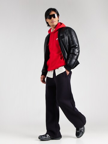 Nike Sportswear Mikina 'Club' - Červená