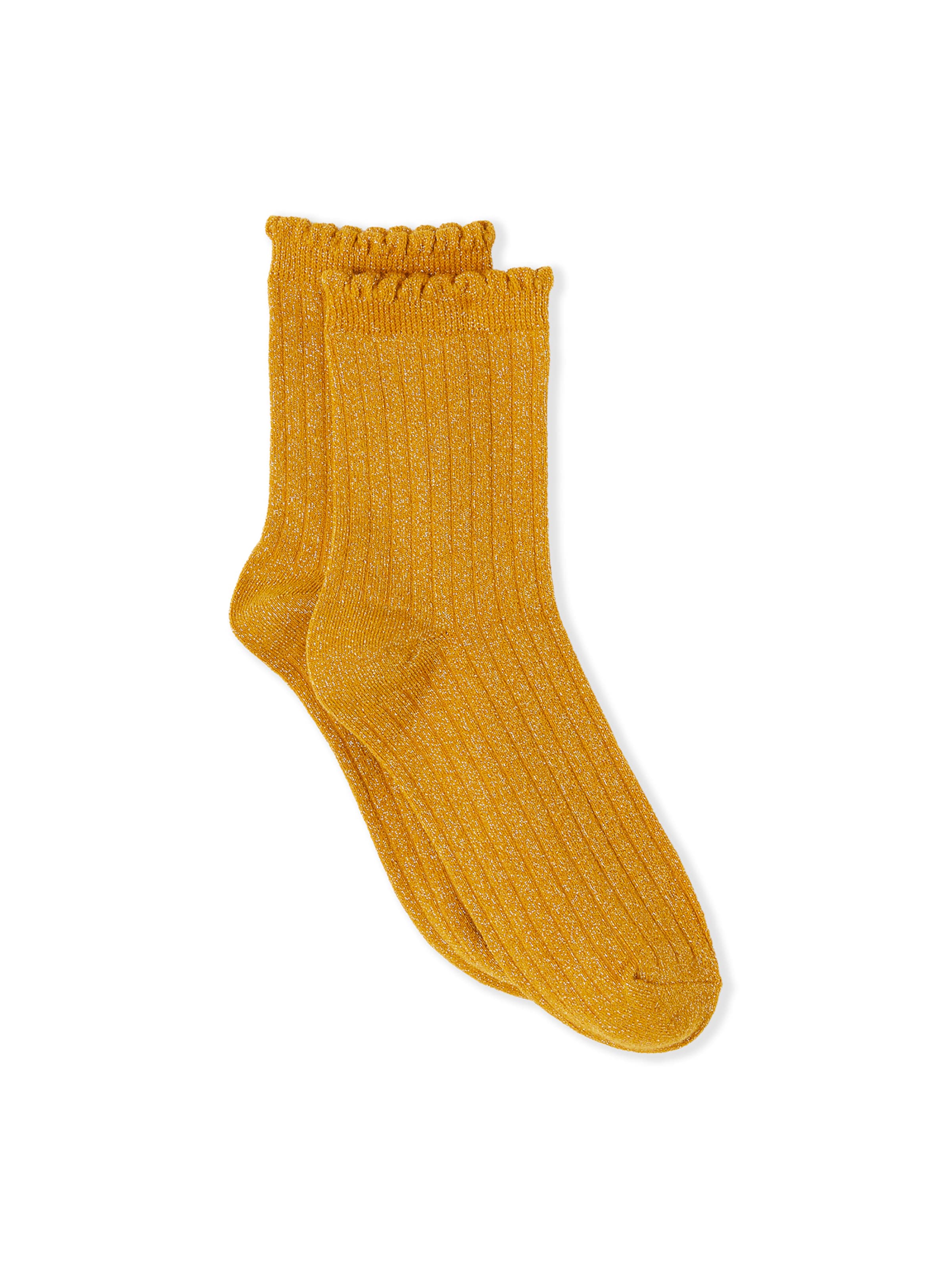ETAM Socks 'NOVA' in Yellow: front