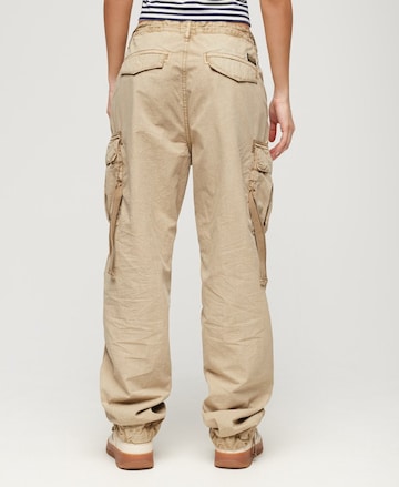 Loosefit Pantalon cargo Superdry en beige