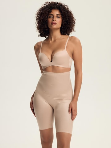 ESOTIQ - Braga moldeadora 'Miederhose mit Bein Shapy, starker Shaping Effekt, glatte Microfaser' en beige