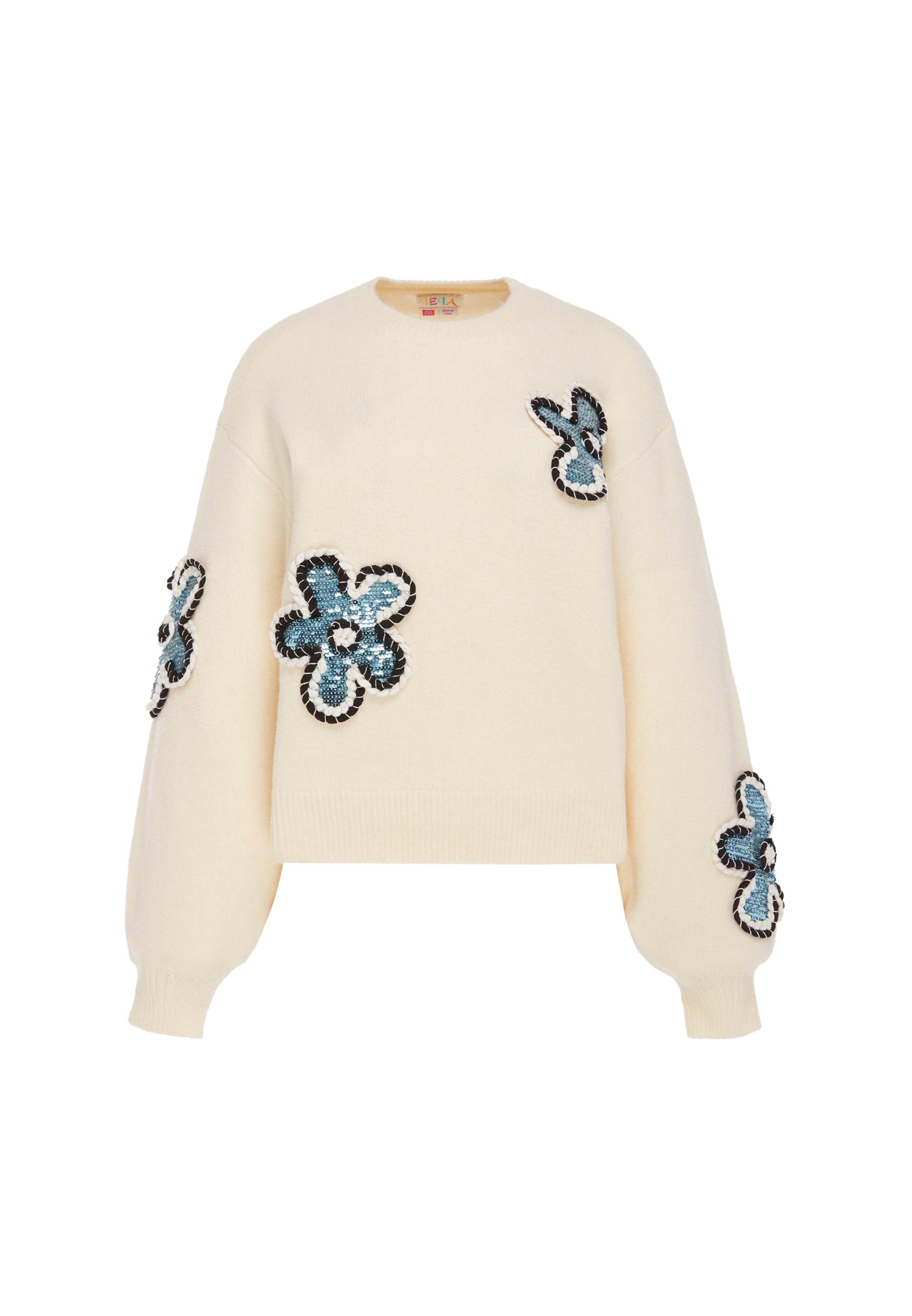 IZIA - Jersey en beige: frente