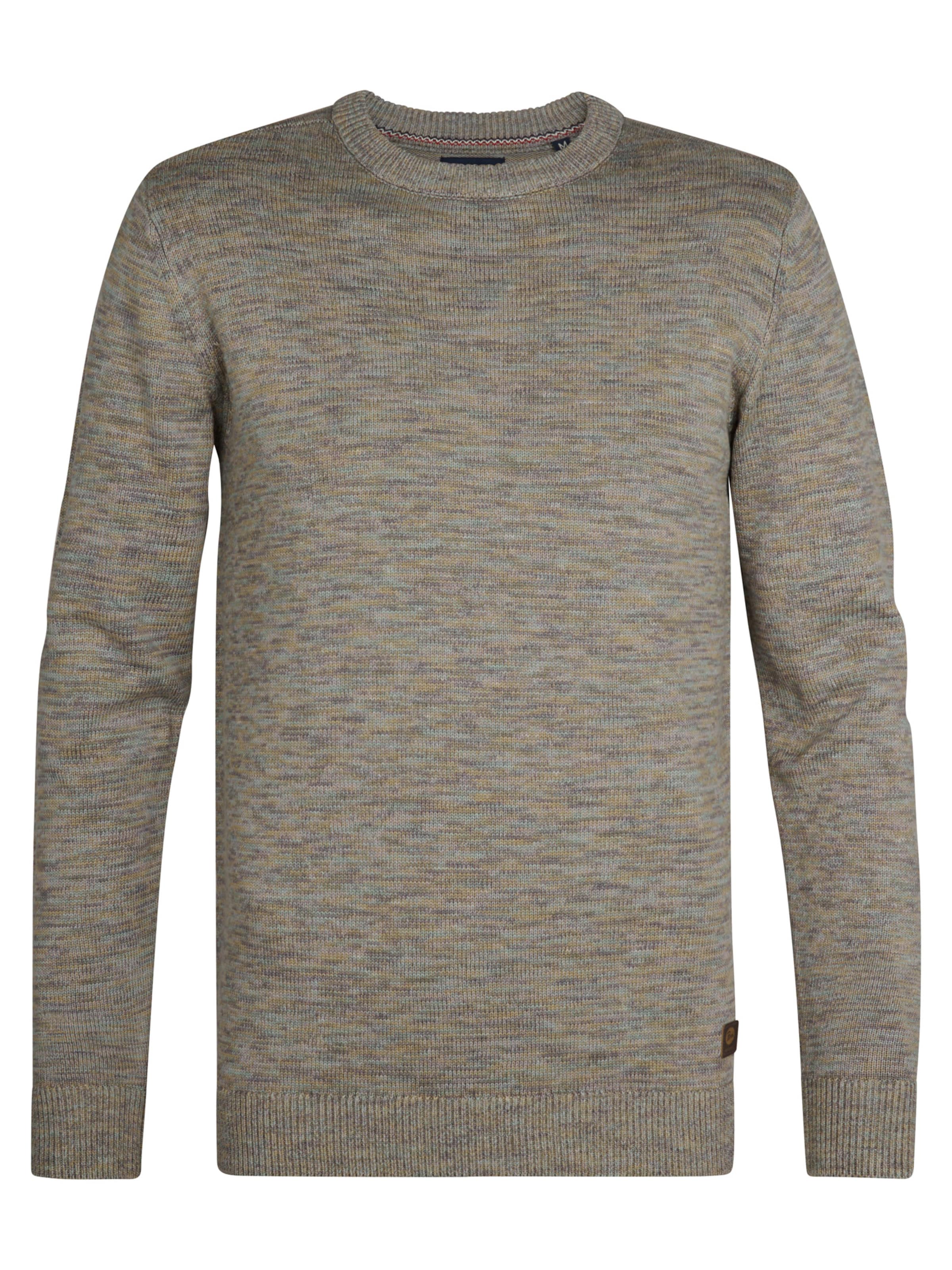 Pull-over 'Dover' Petrol Industries en vert : devant