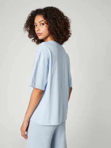 LENI KLUM x ABOUT YOU Shirt 'Heather' in Blauw