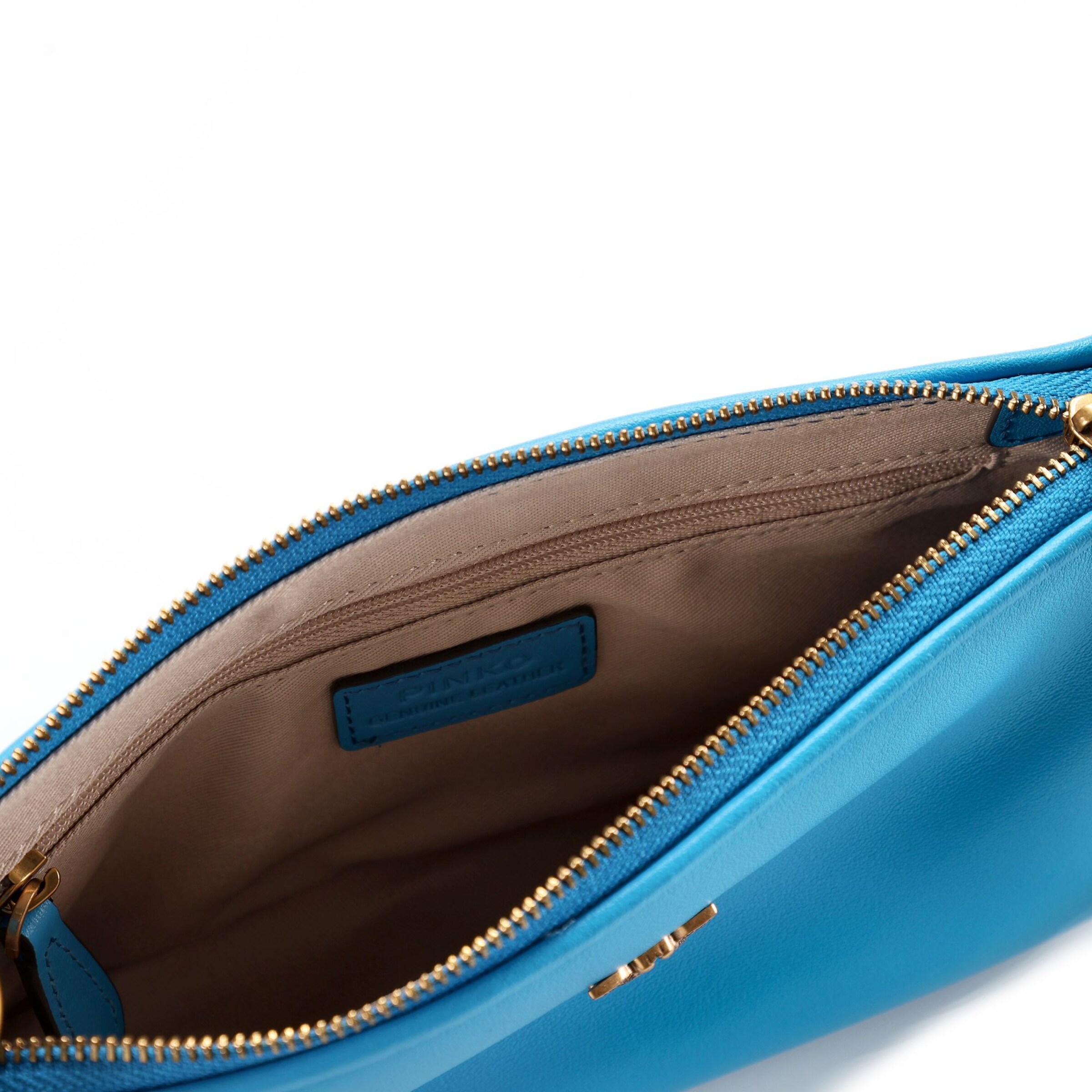 PINKO Schoudertas 'Half Moon' in Blauw