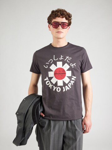 AMPLIFIED Regular Fit T-Shirt 'Tokyo' in Grau: Vorderseite