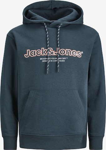 JACK & JONES Sweatshirt 'Lakewood' i grön: framsida