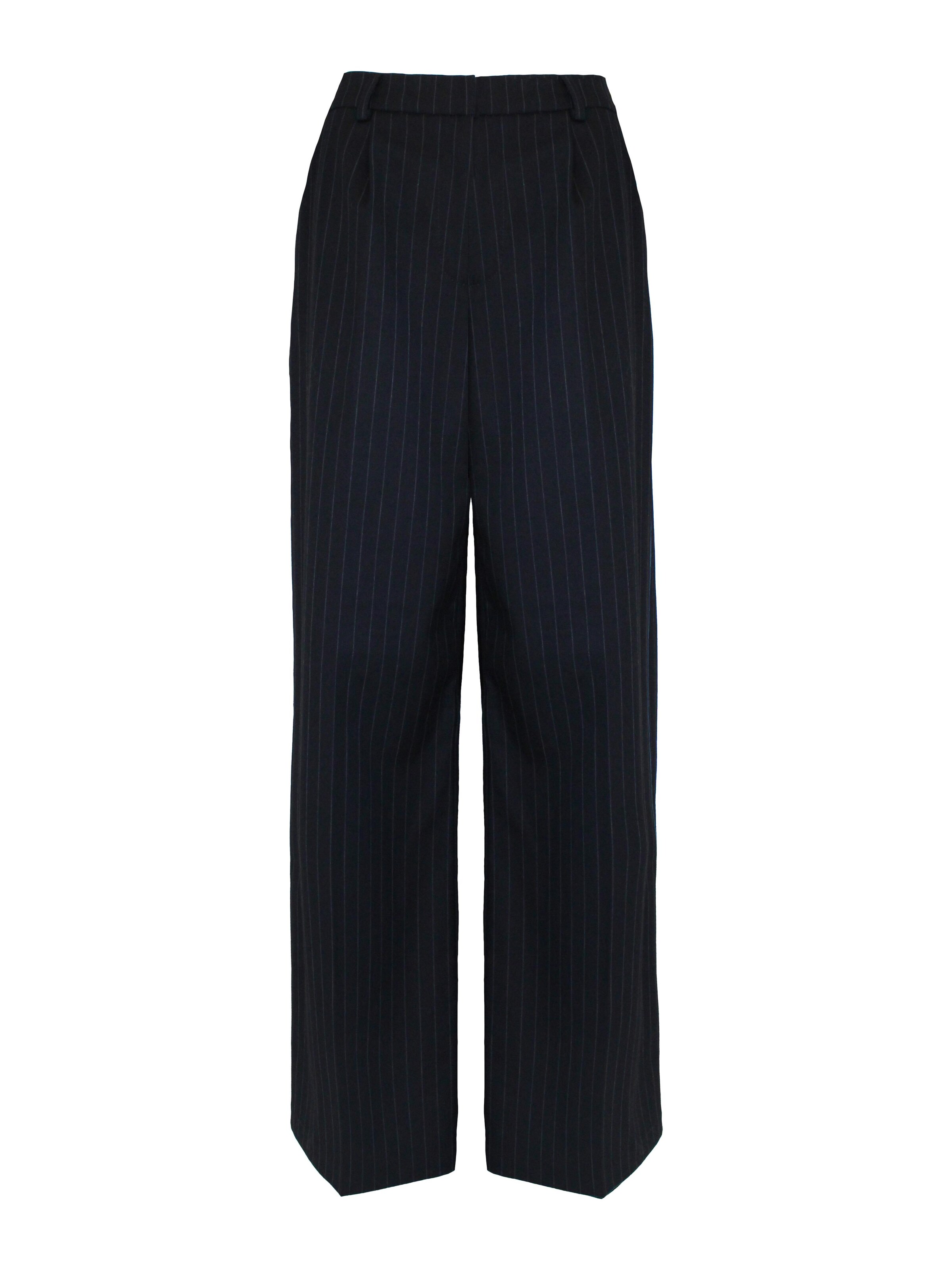 Honnête Atelier Regular Hose 'Lucie'‌‌ in Blau: Vorderseite