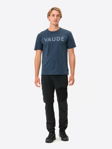 VAUDE Shirt 'M Graphic ST' in Blauw
