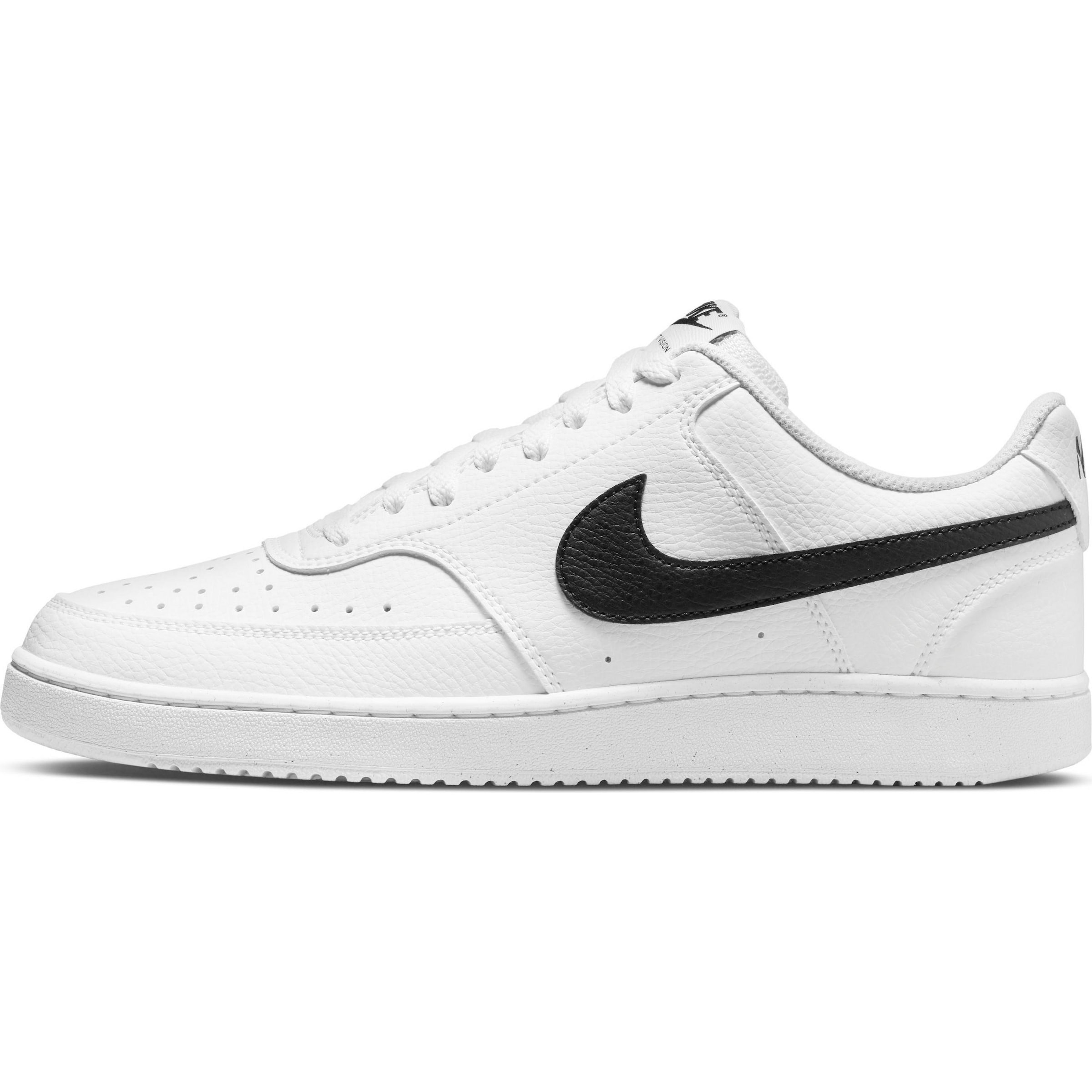 Baskets basses 'Court Vision' Nike Sportswear en blanc
