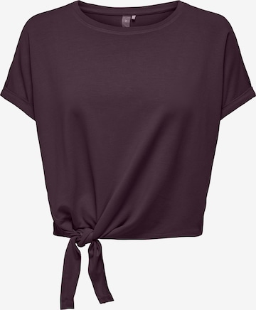 ONLY PLAY - Camiseta funcional 'ONPJAB' en lila: frente