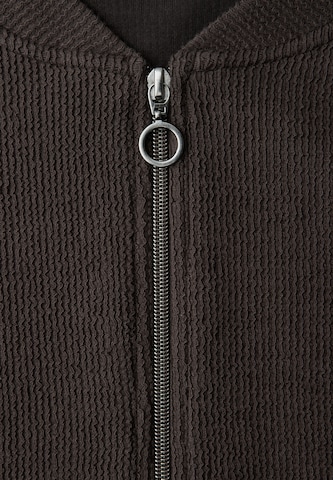 STREET ONE Strickjacke in Braun