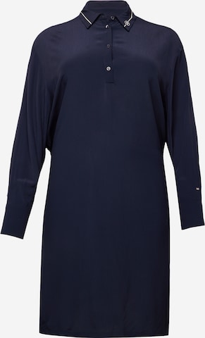 Tommy Hilfiger Curve Košilové šaty – modrá: přední strana