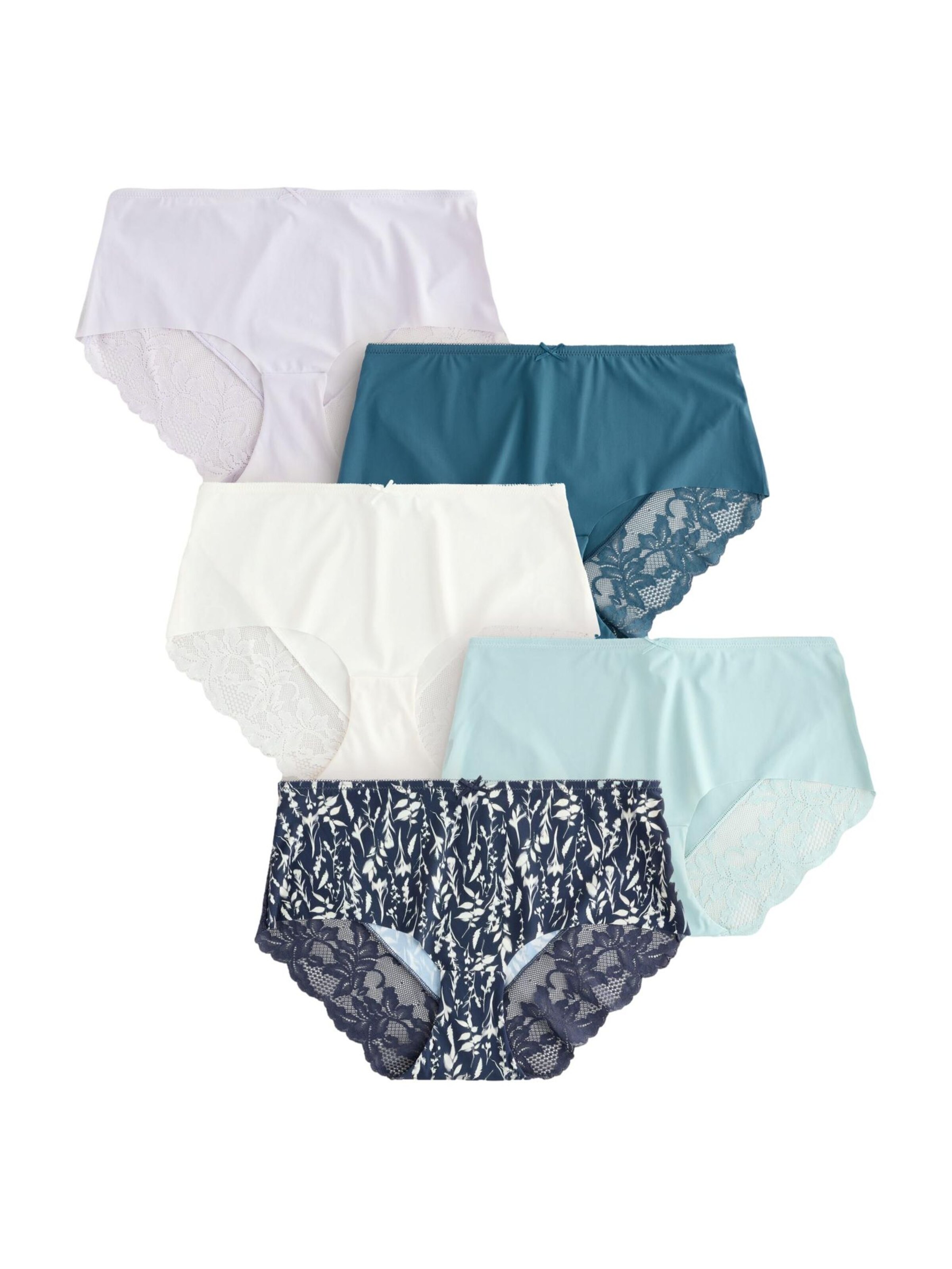 Next Naiste bokserid, värv sinine: eest vaates