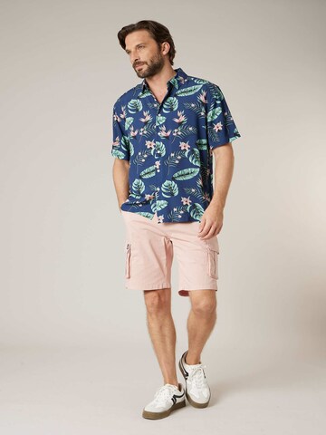 Deeluxe Comfort Fit Hemd 'SAHEL' in Blau: Vorderseite