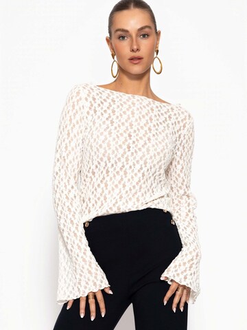 SASSYCLASSY Shirt‌‌‌‌‌ in Weiß: Vorderseite
