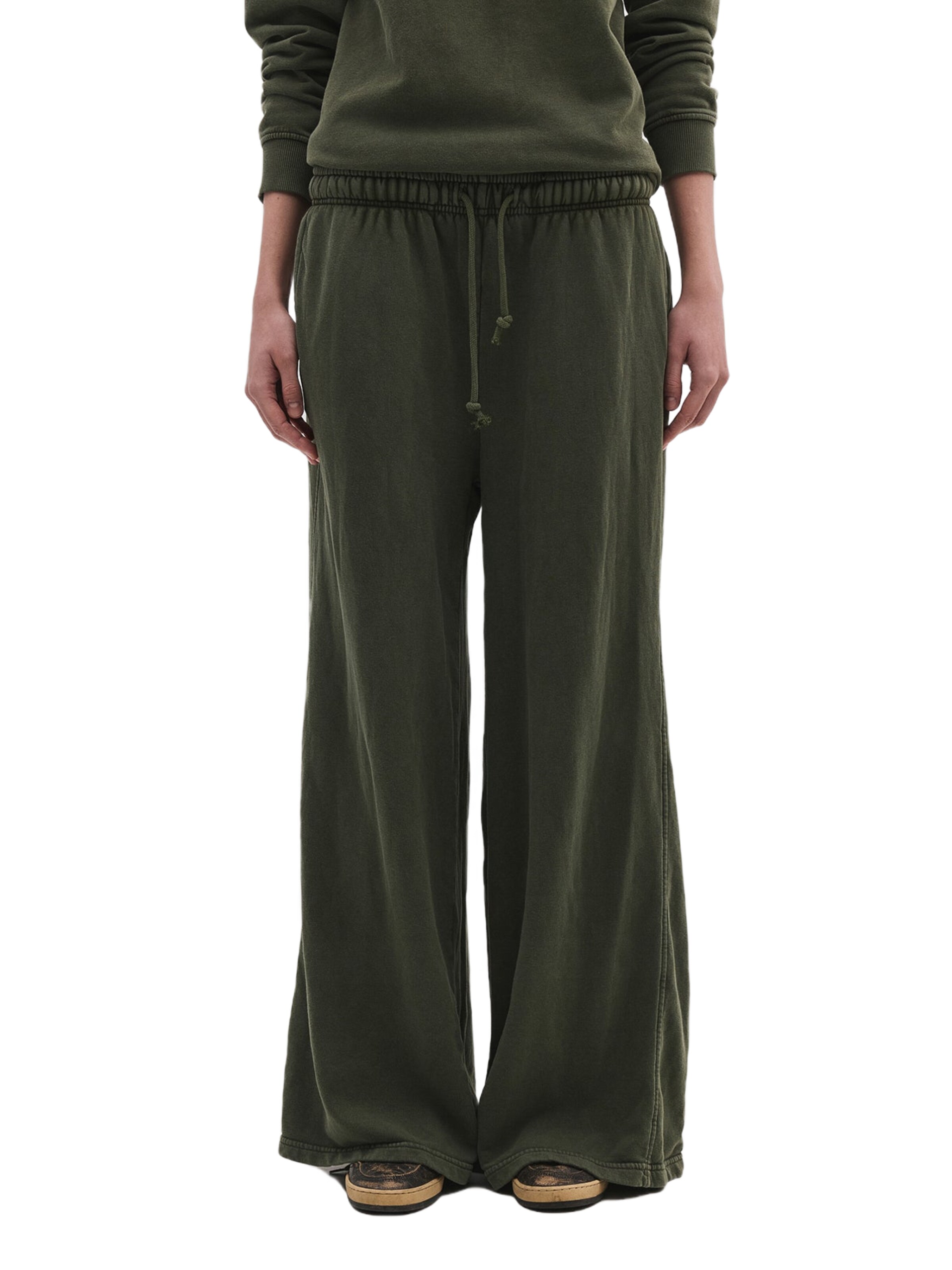 No Matter What Wide leg Trousers in Green
