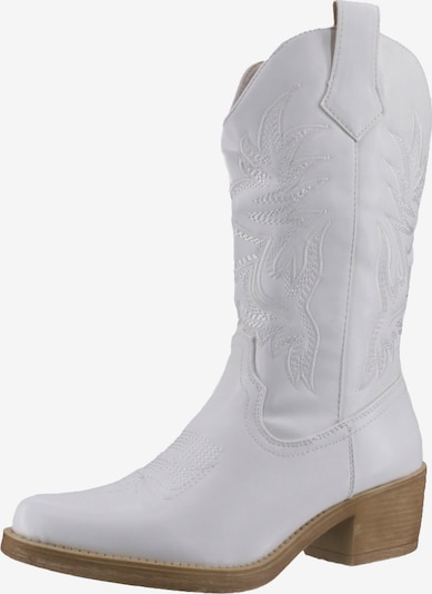 Elara Cowboystiefel in 36 in weiß, Produktansicht